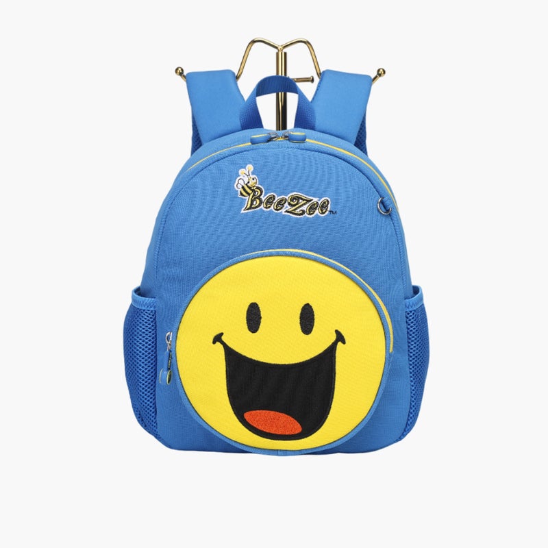 BEEZEE Blue Printed Backpack for Kids - Image 1